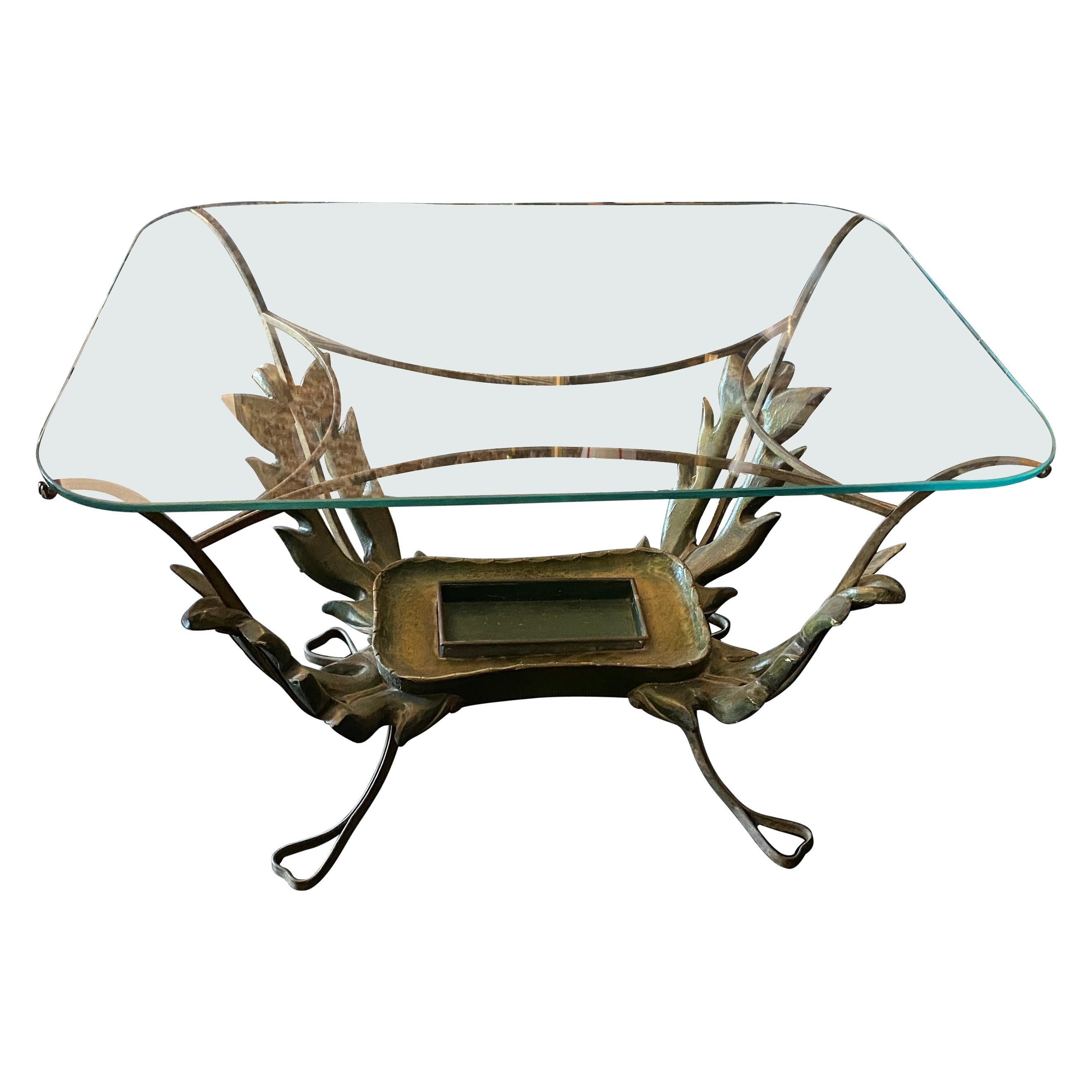 1950s Pier Luigi Colli Mid-Century Modern Rectangular Coffee Table