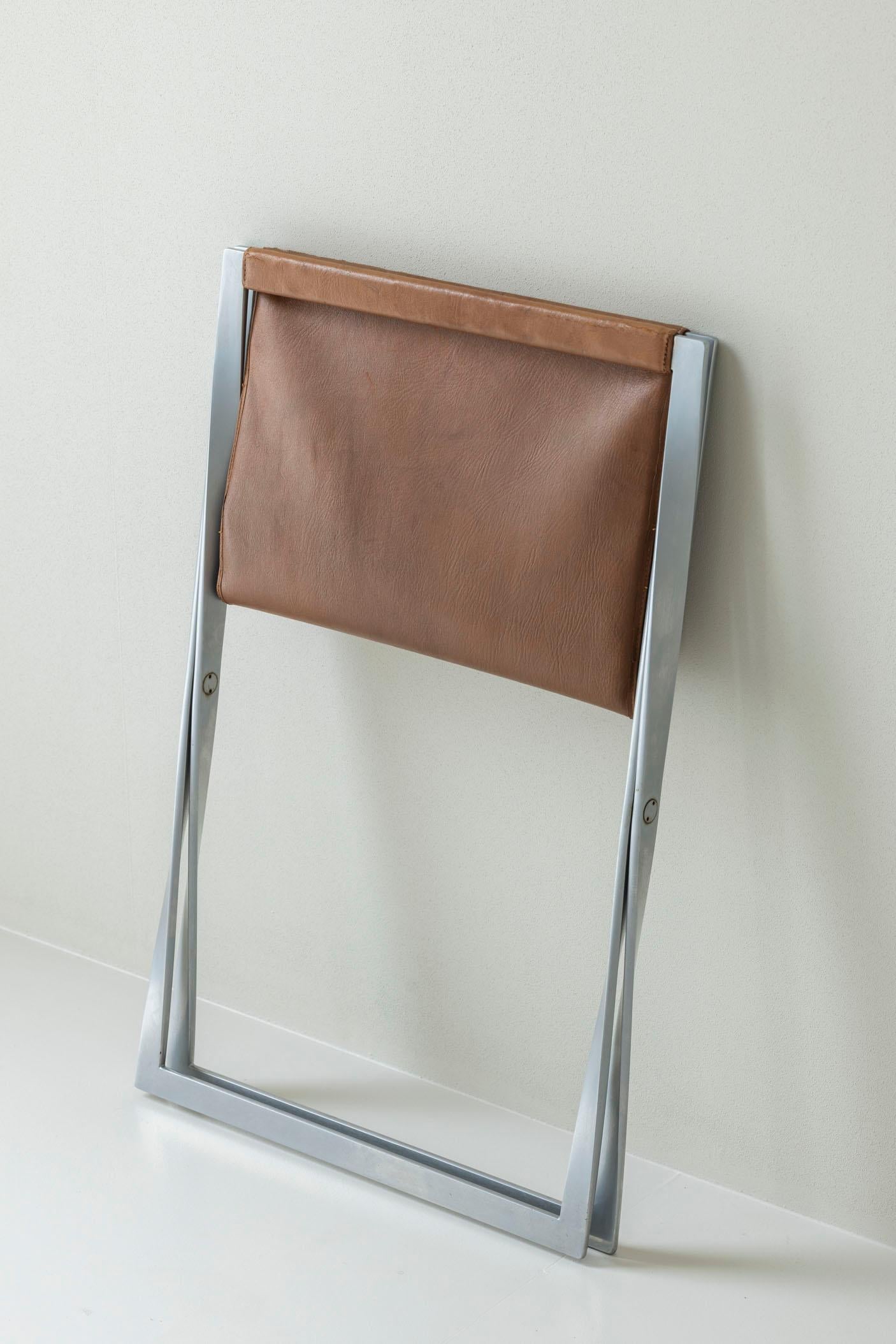 Iconic Pk 91 Folding Stool by Poul Kjærholm for by E. Kold Christensen, DK 1961 5