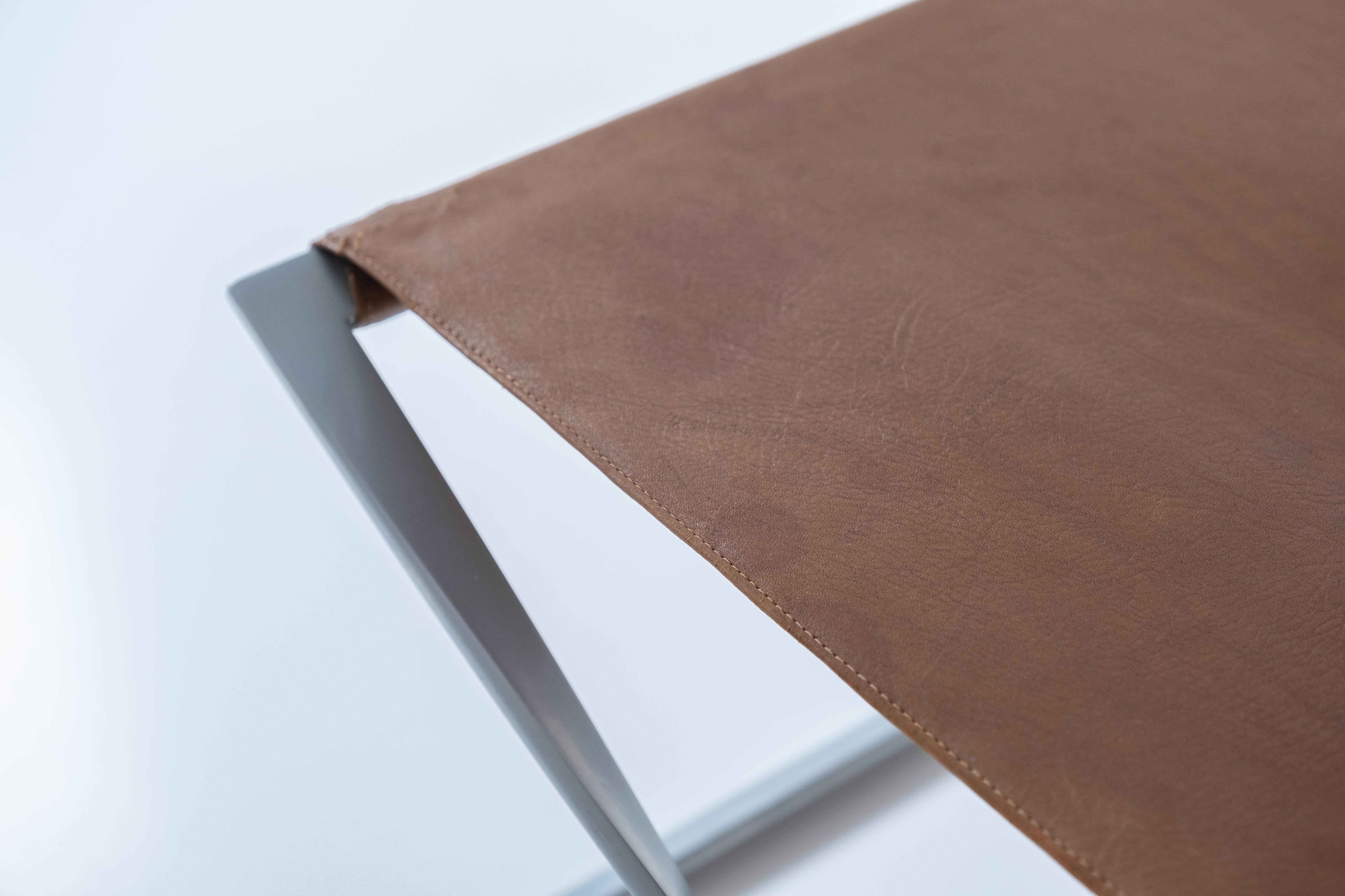 Iconic Pk 91 Folding Stool by Poul Kjærholm for by E. Kold Christensen, DK 1961 6