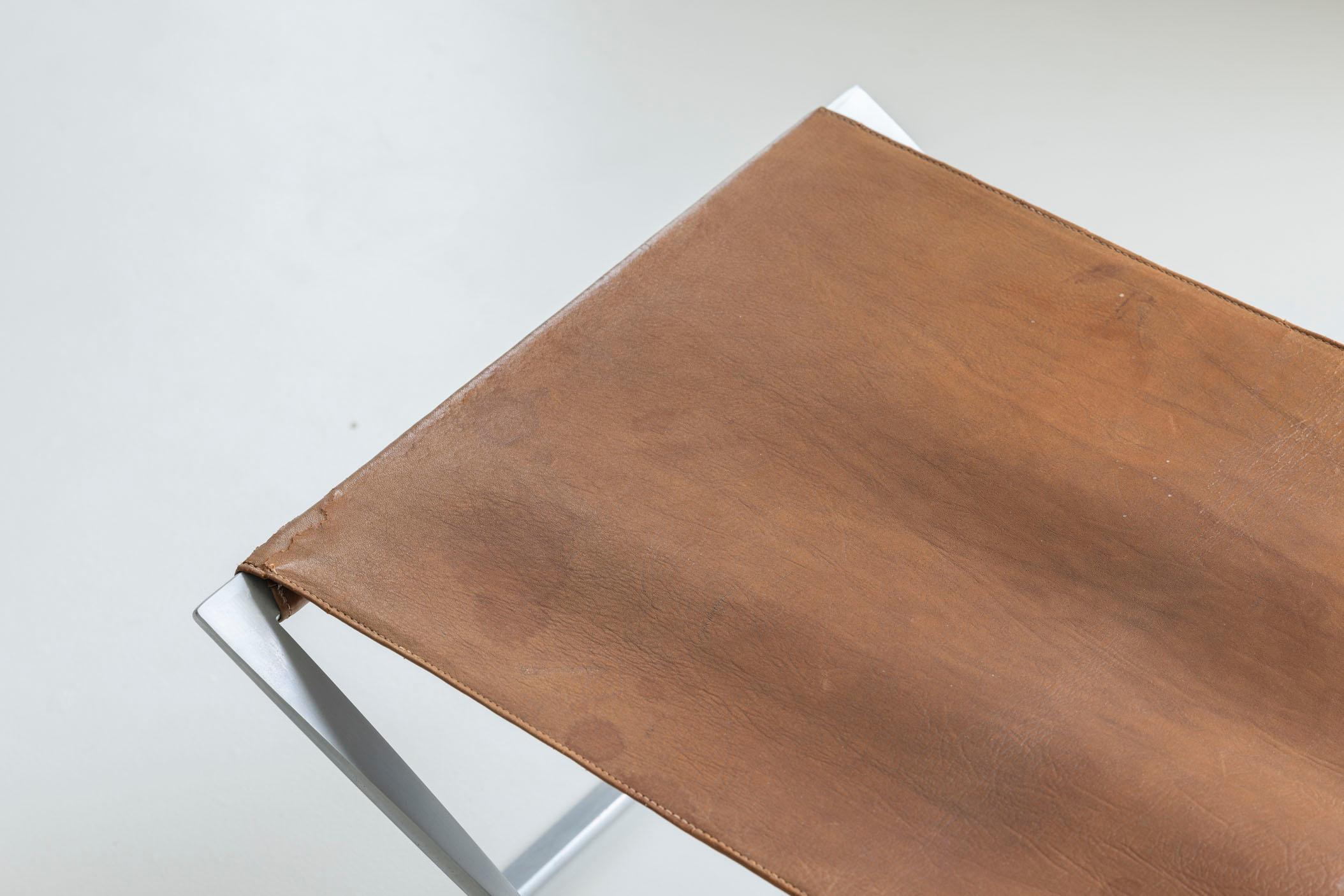 Iconic Pk 91 Folding Stool by Poul Kjærholm for by E. Kold Christensen, DK 1961 1
