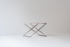 Taburete plegable Iconic Pk 91 de Poul Kjærholm para Fritz Hansen, DK 1982