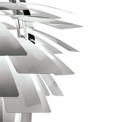 Iconic Poul Henningsen PH Artichoke Ø480 by Louis Poulsen in Steel