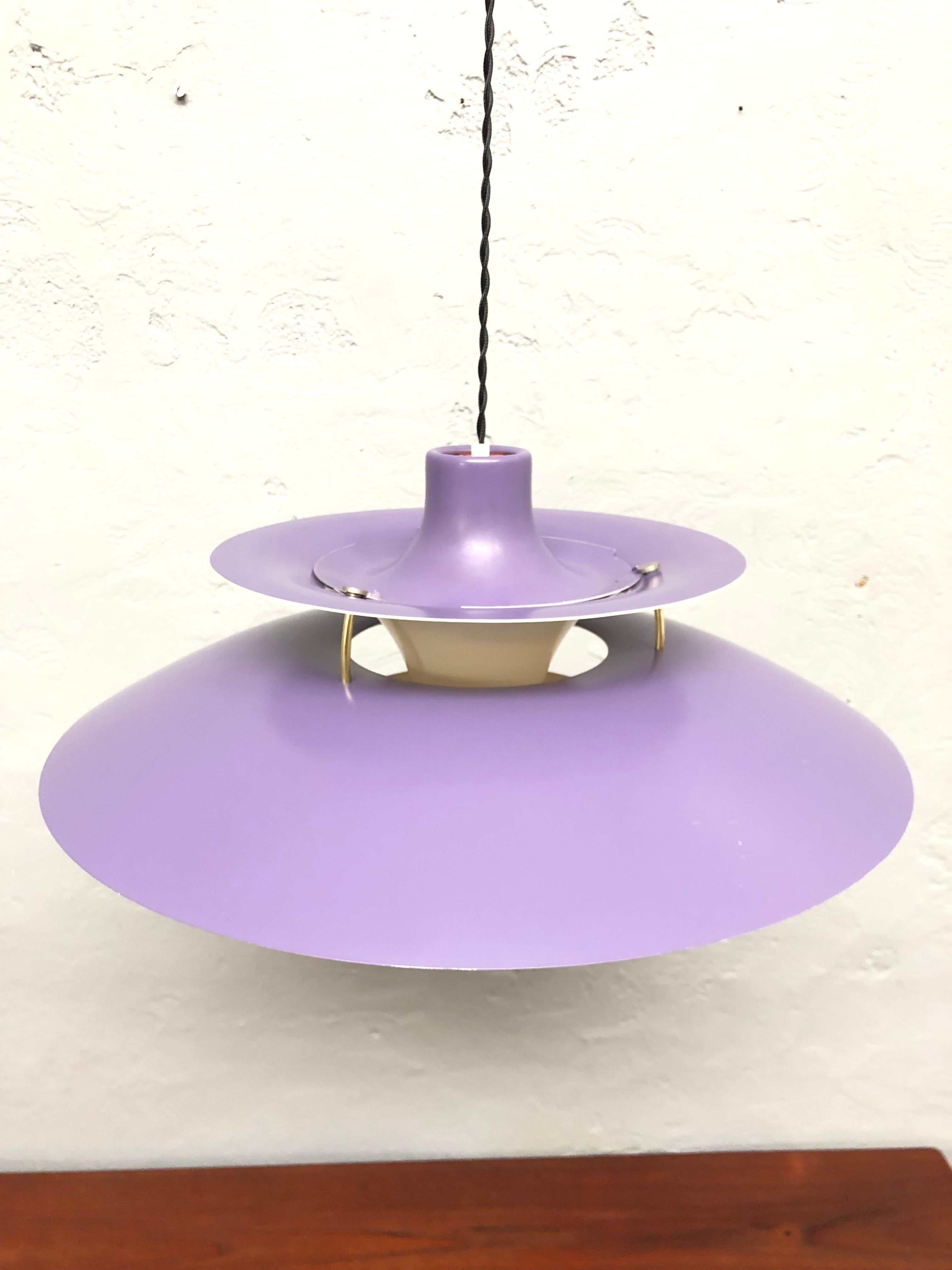 Mid-Century Modern Iconic Rare 1st Edition Poul Henningsen PH 5 Chandelier Pendant Lamp from 1958 For Sale