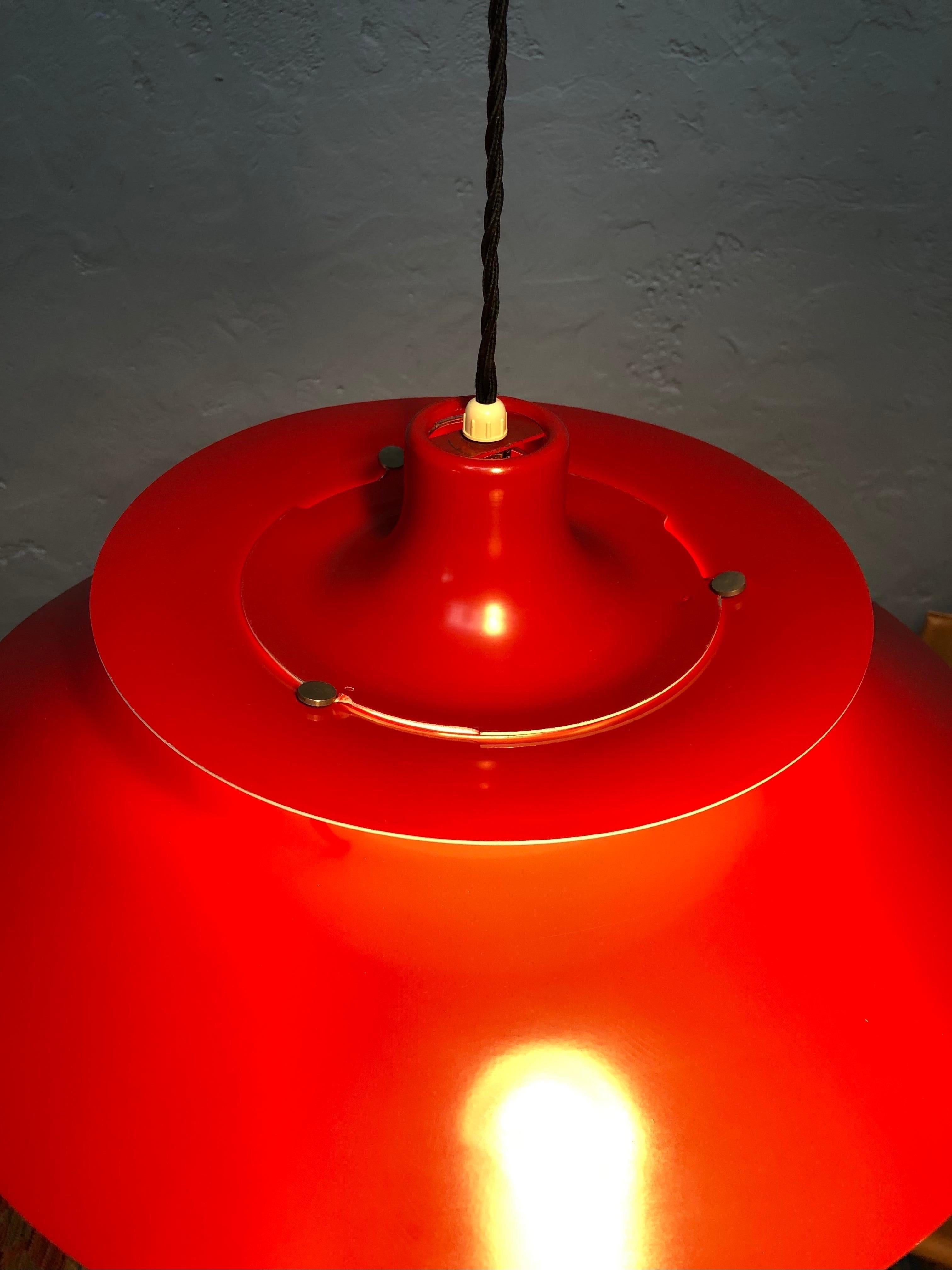 Mid-20th Century Iconic Rare 1st Edition Poul Henningsen PH 5 Chandelier Pendant Lamp from 1959 For Sale