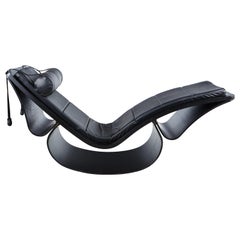 Iconic "Rio" Chaise Longue Designed by Oscar Niemeyer and Daughter Anna Maria