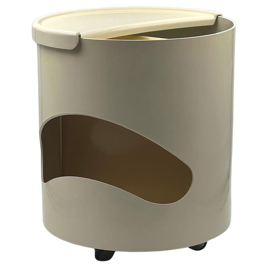 Iconic ROBO Bar Cart Storage Trolley by Joe Colombo, 1960s