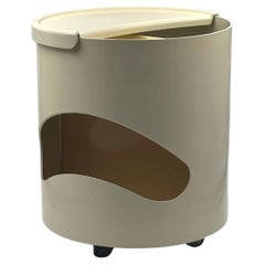 Iconic ROBO Bar Cart Storage Trolley by Joe Colombo, 1960s
