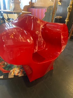 Roter Skulpturenstuhl von Ron Arad, Ikonisch