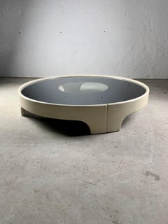 Iconic round coffee table by Tito Agnoli for Sormani, Italy, 1960s