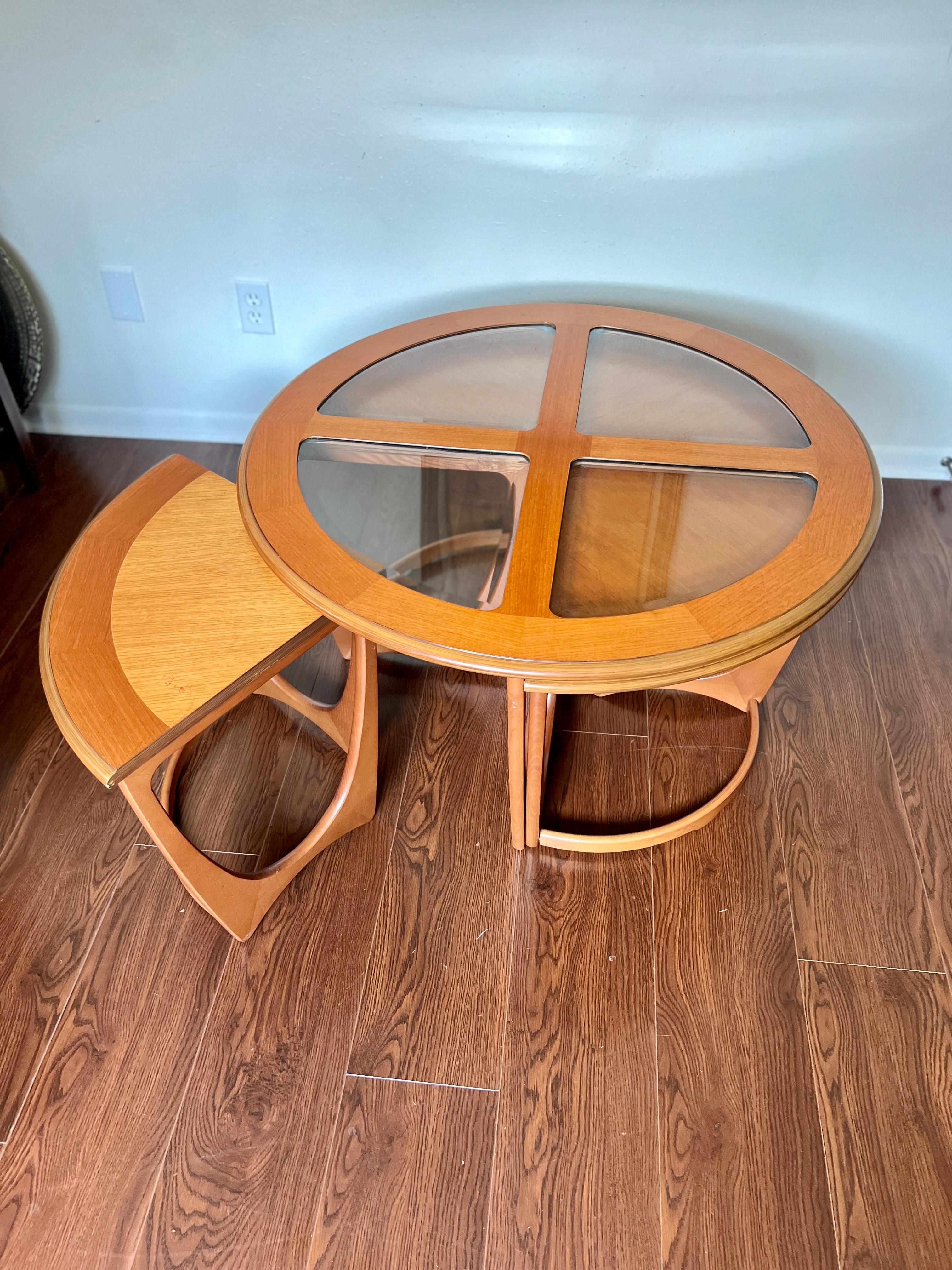 Mid-Century Modern Iconic round G Plan coffee table, attributed to Victor Wilkins