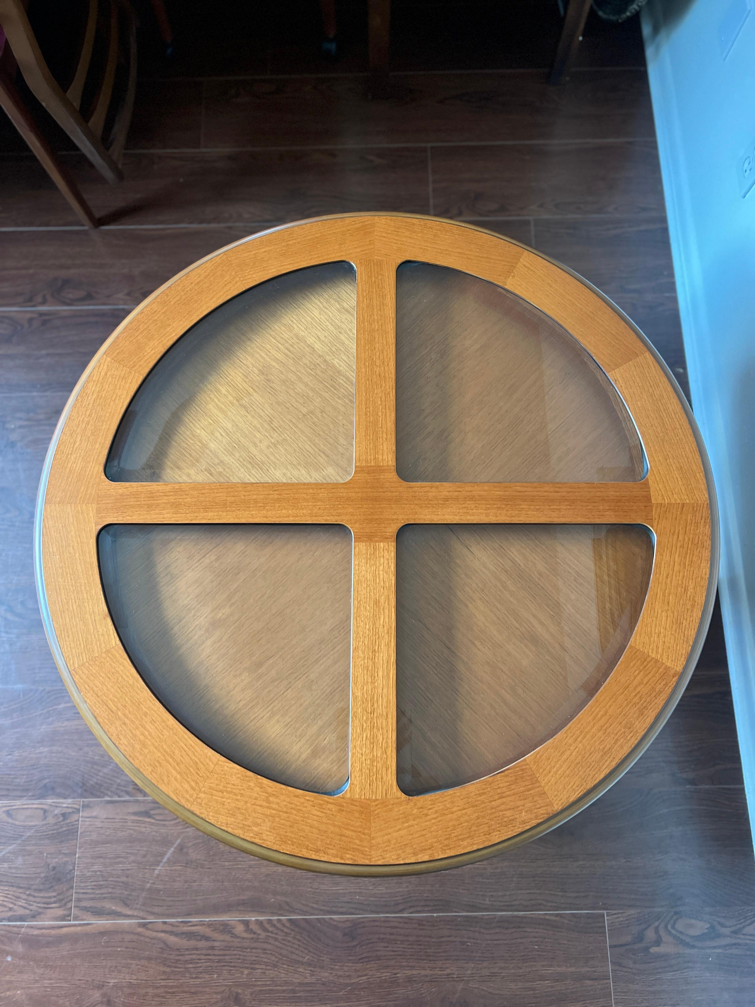 Mid-20th Century Iconic round G Plan coffee table, attributed to Victor Wilkins