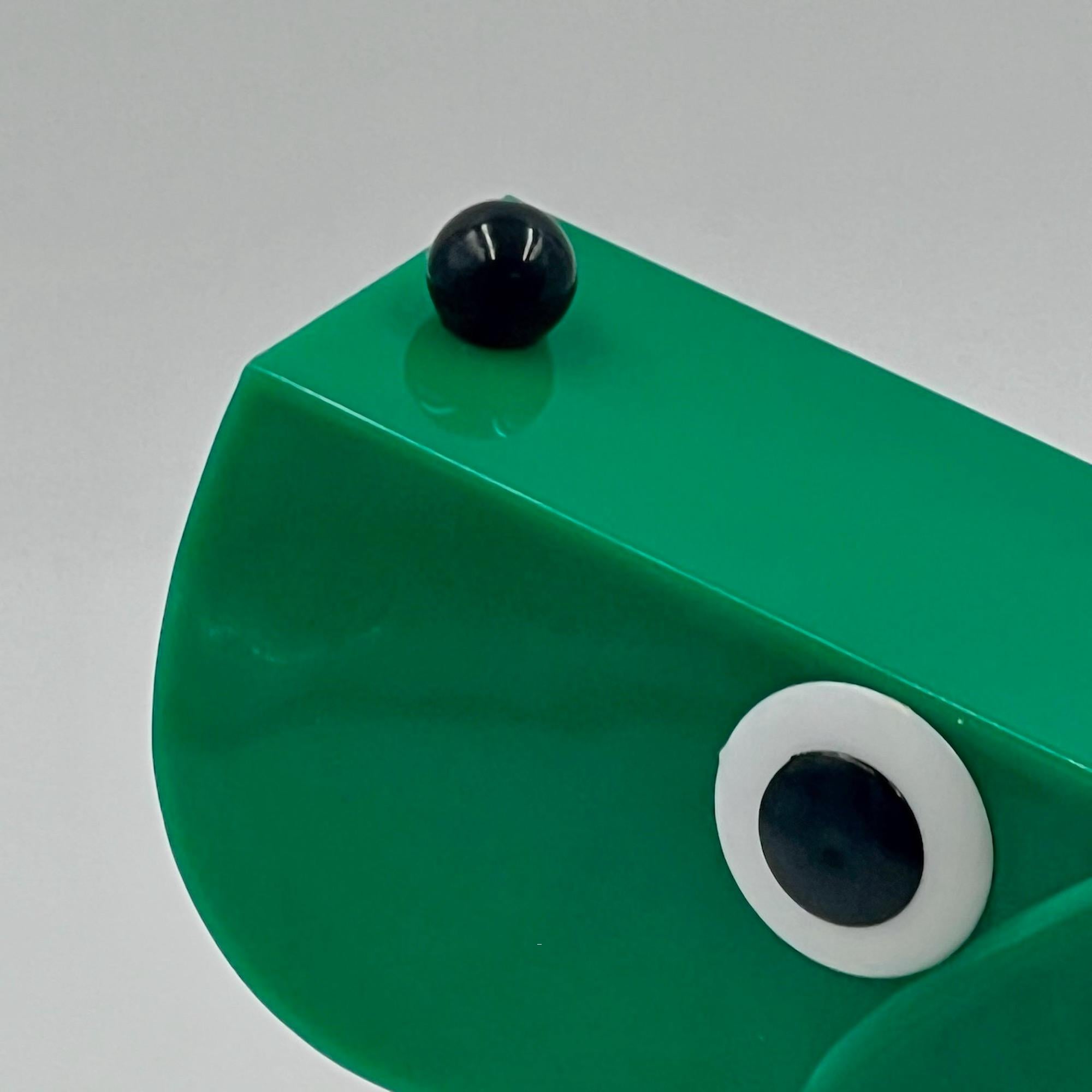 Mid-Century Modern Iconic Rufus Dog Lamp by Fernando Cassetta for Tacman Manara, 1970s
