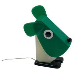 Vintage Iconic Rufus Dog Lamp by Fernando Cassetta for Tacman Manara, 1970s
