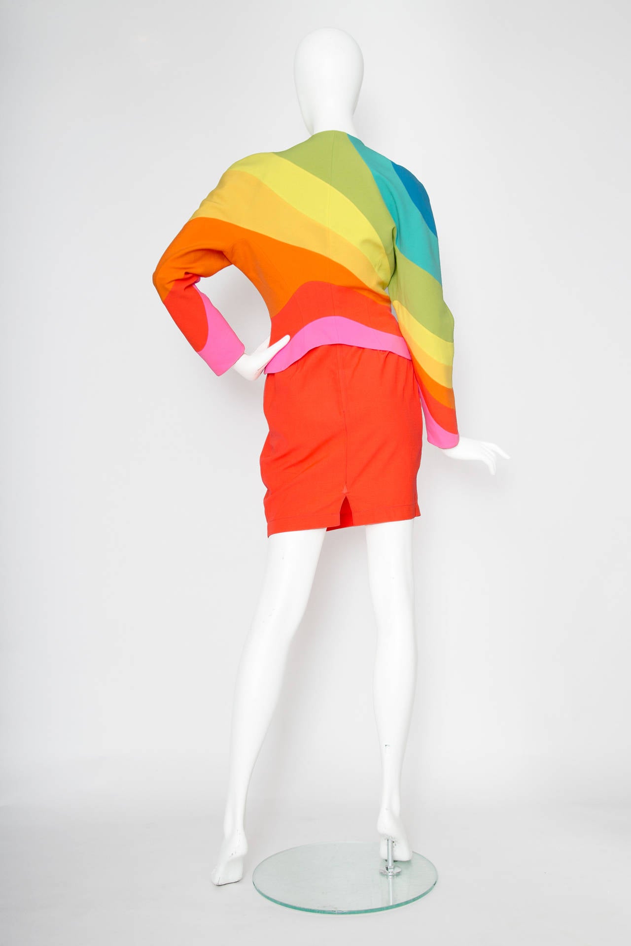 rainbow tux