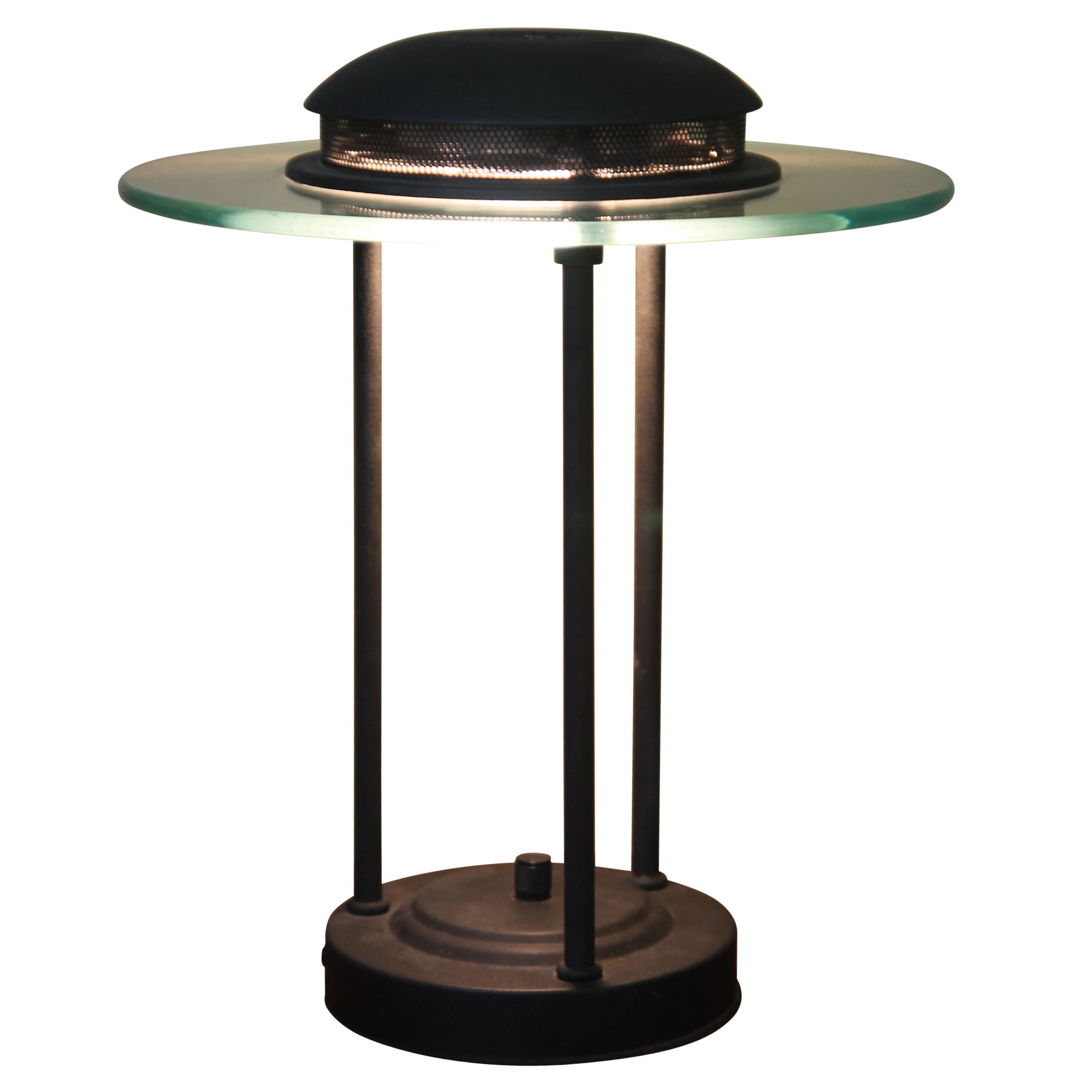 Lampe de bureau Saturne emblématique de Robert Sonneman