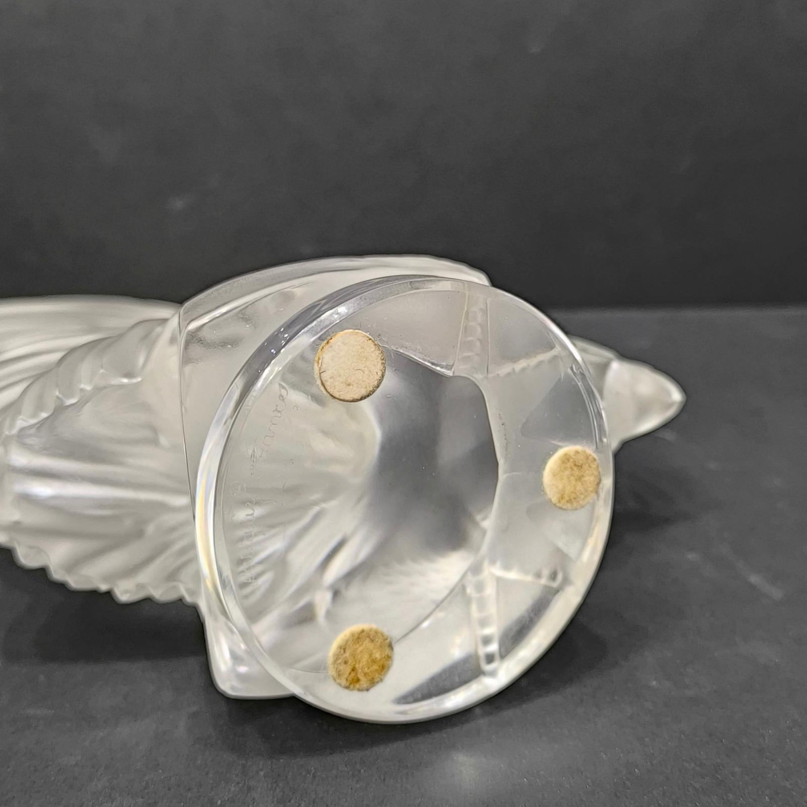 Iconic Sculpture Coq Nain, Rooster, Designed by R. Lalique, France For Sale 3