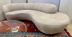 Canapé nuage en serpentin emblématique de style moderne du milieu du siècle dernier