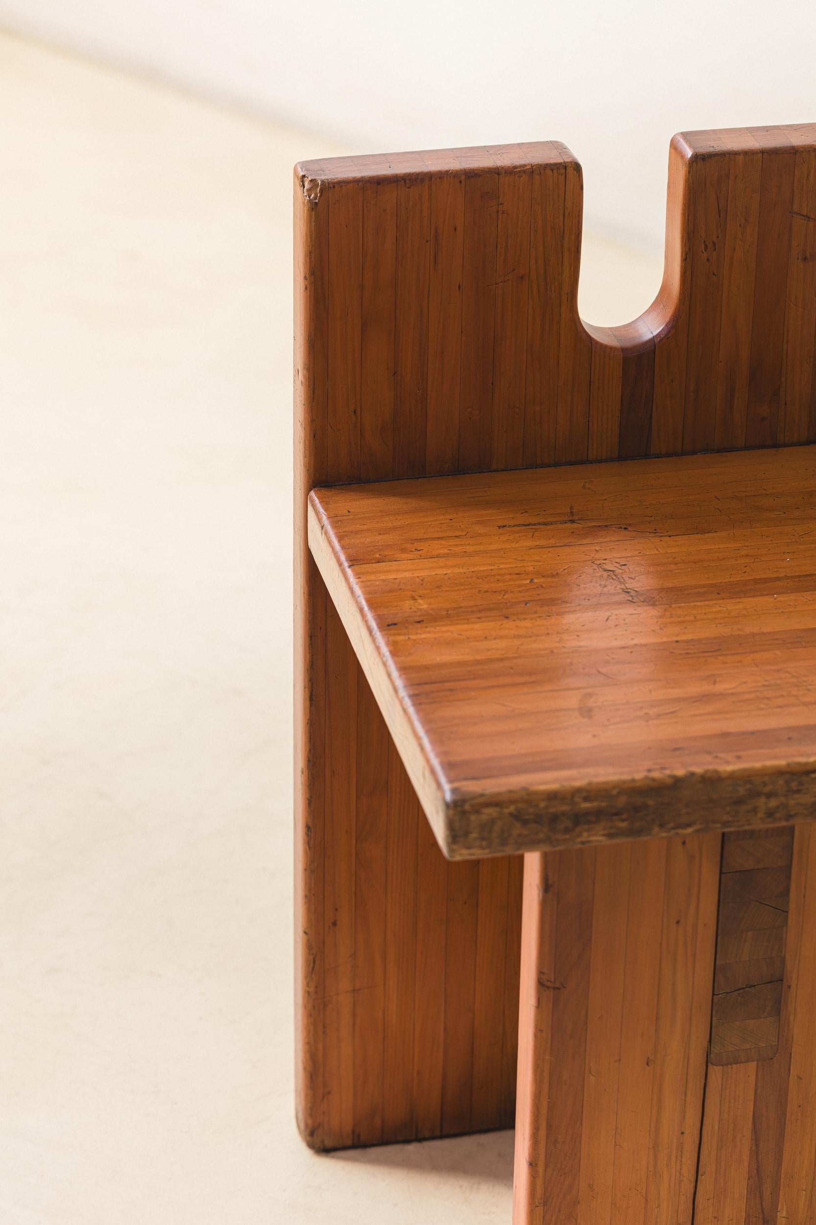 Pin Tabouret brésilien emblématique Sesc Pompeia de Lina Bo Bardi, 1979-1980 en vente