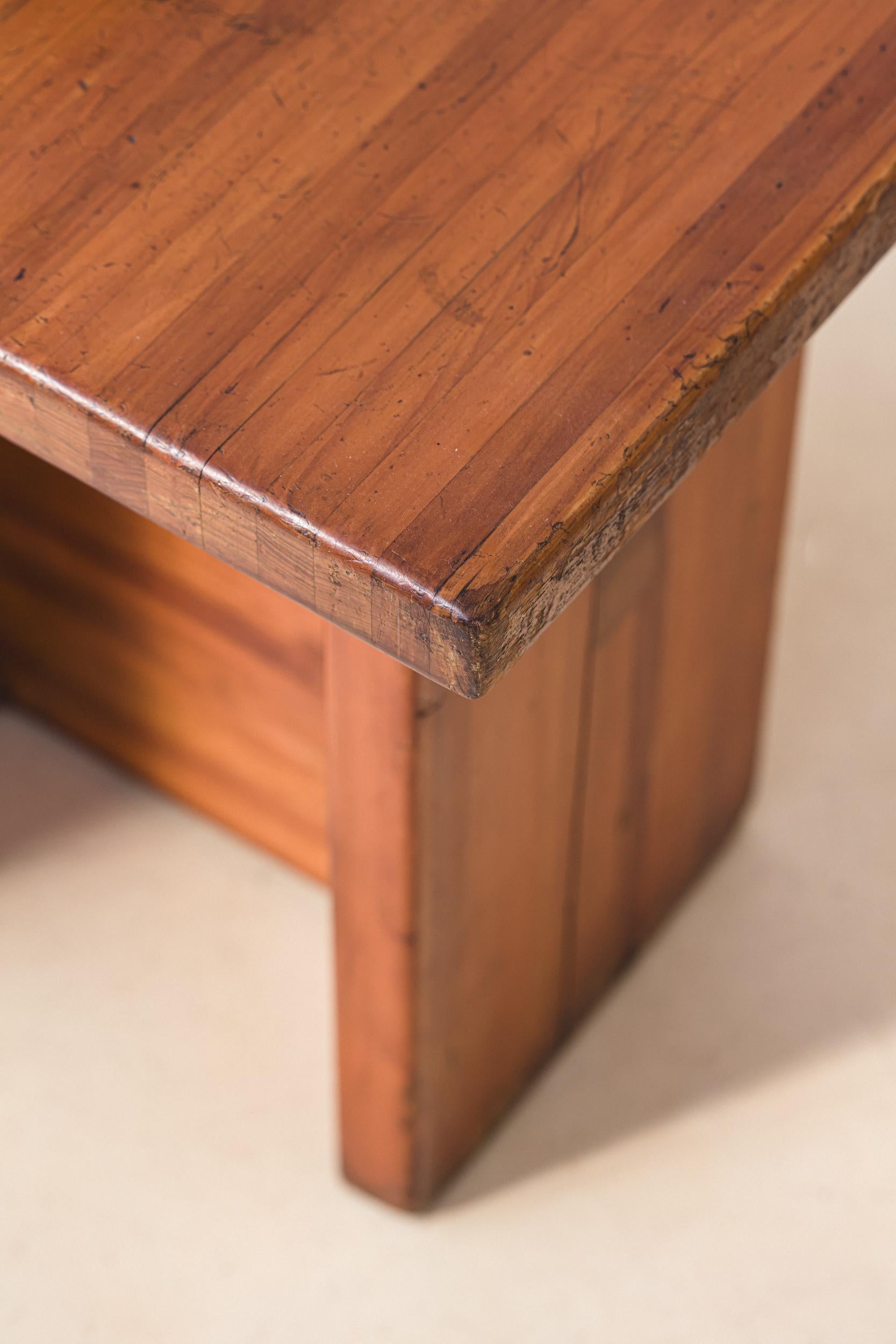Tabouret brésilien emblématique Sesc Pompeia de Lina Bo Bardi, 1979-1980 en vente 1