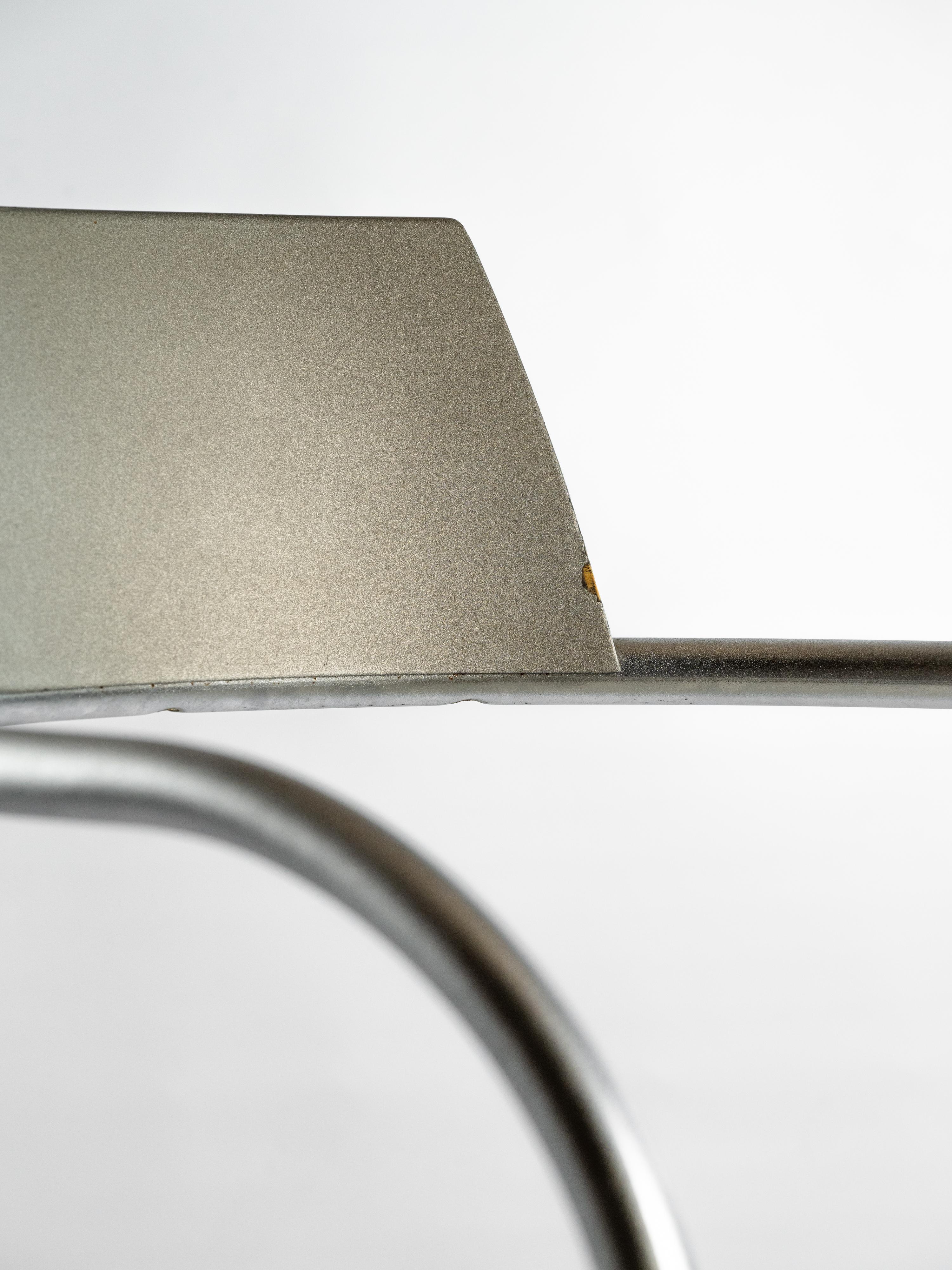 Iconic set of 4 Techno Chairs designed by Philippe Starck for L'Oréal For Sale 7