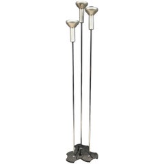 Retro Iconic Set of Three Floor Lamps by Gino Sarfatti