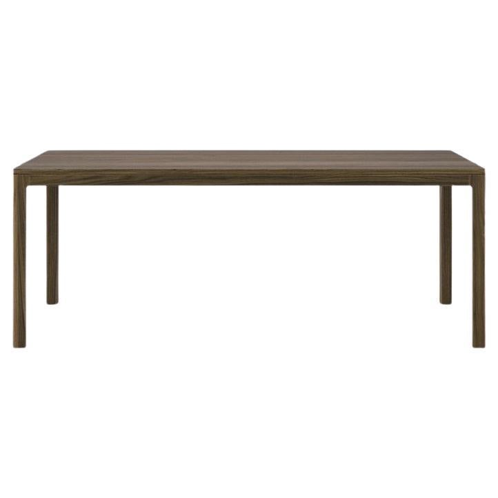 Modern Iconic Shape Dining Table Offered in Wood  For Sale