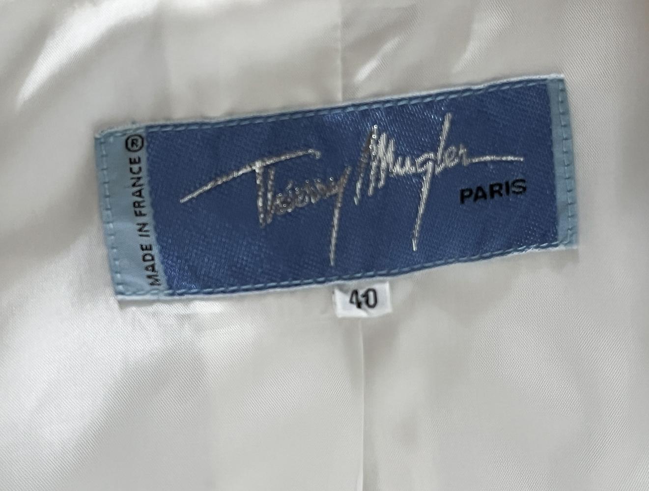 Iconic Showstopper The Thierry Mugler SS 1994 Mirror Jacket For Sale 1