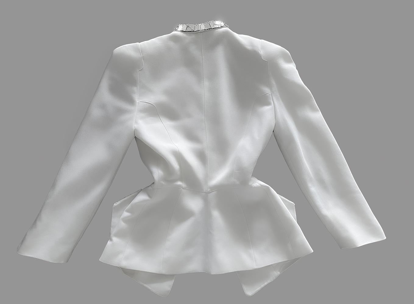 Iconic Showstopper The Thierry Mugler SS 1994 Mirror Jacket For Sale 3