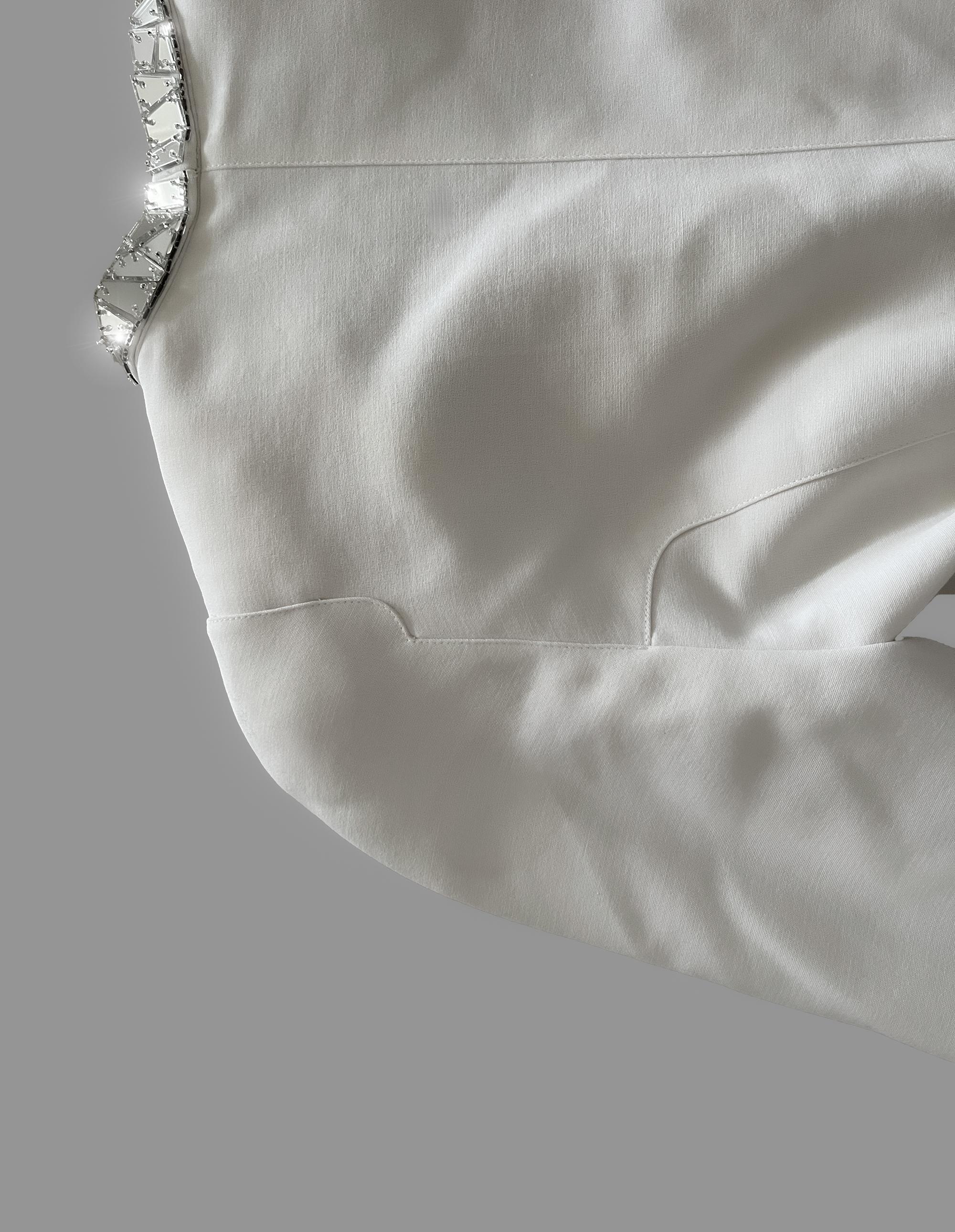 Iconic Showstopper The Thierry Mugler SS 1994 Mirror Jacket For Sale 4