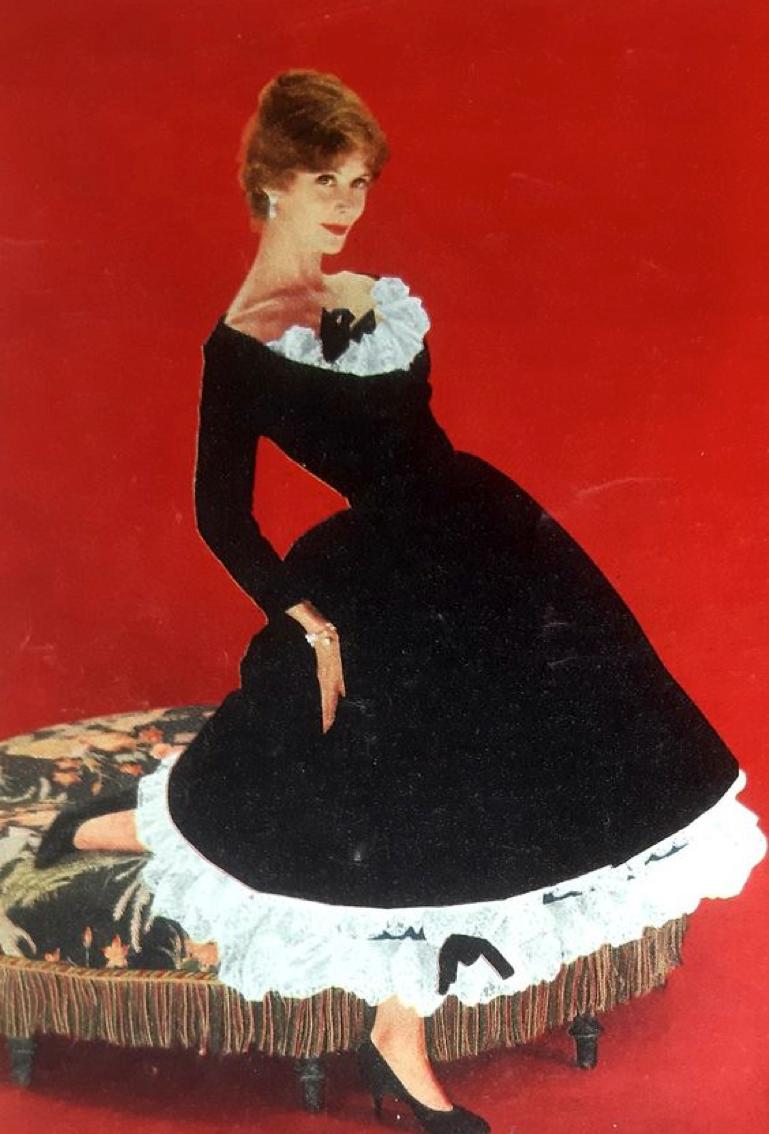 Icónico vestido de cóctel 