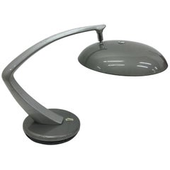 Lampe de table Boomerang emblématique de l'ère spatiale des années 1960 par Faserang