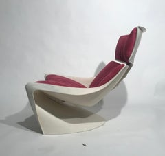 Iconic Space Age "Meteor" Lounge Chair by Steen Ostergaard for Cado, Denmark