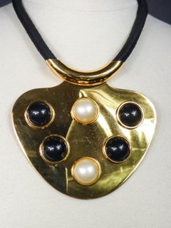 Iconic Space Age Necklace by Lanvin Circa 1970