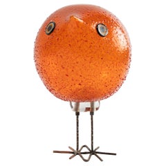 Pulcino Glass bird, Alessandro Pianon, Vetreria Vistosi Murano