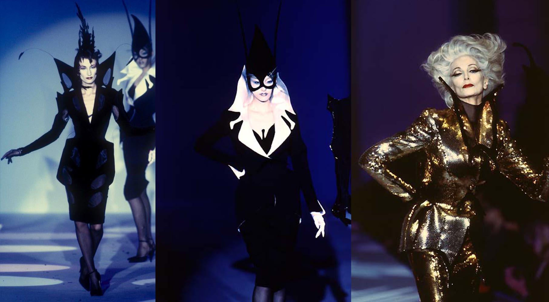 Espectacular vestido icónico Thierry Mugler SS 1997 