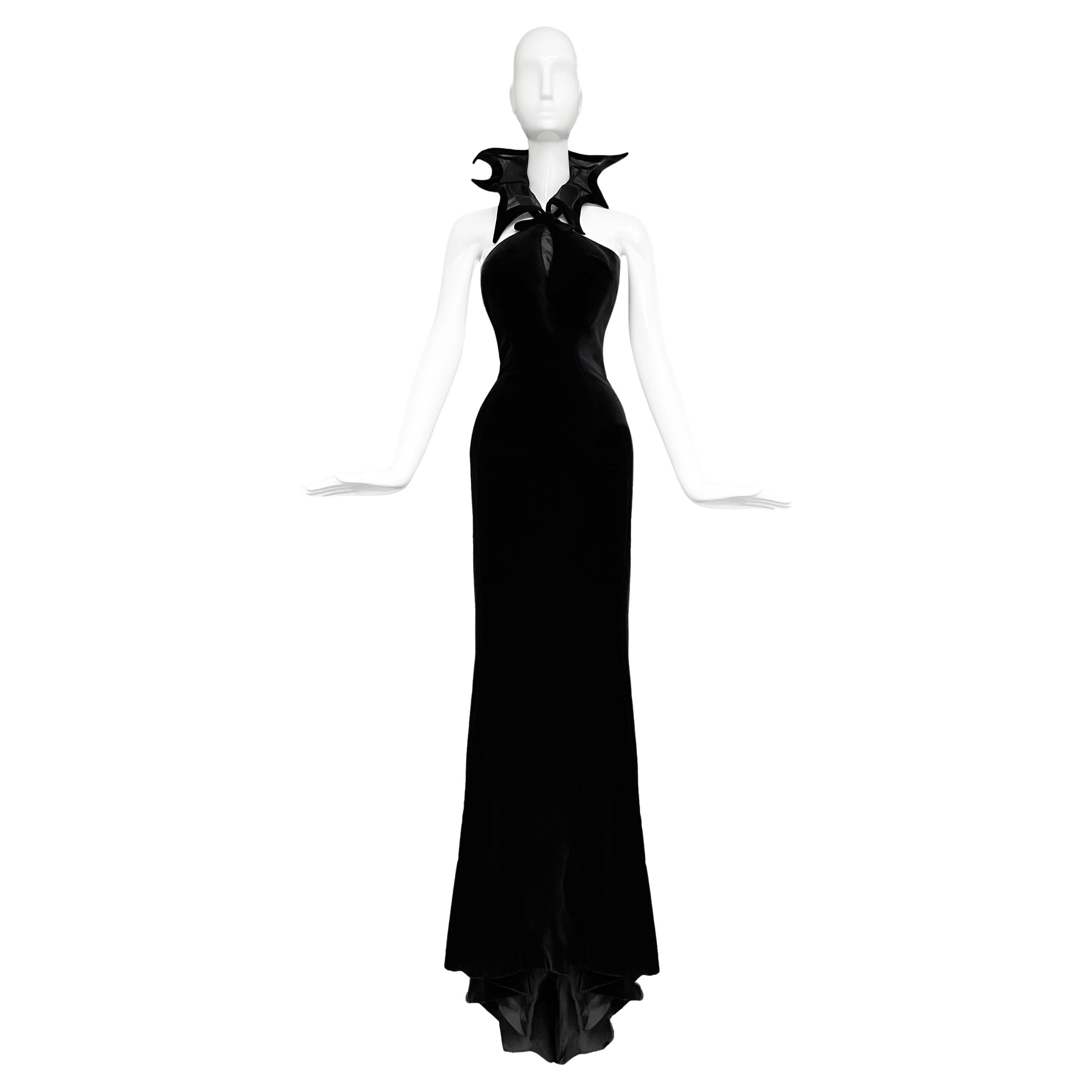 Espectacular vestido icónico Thierry Mugler SS 1997 "El beso de la mujer araña en venta