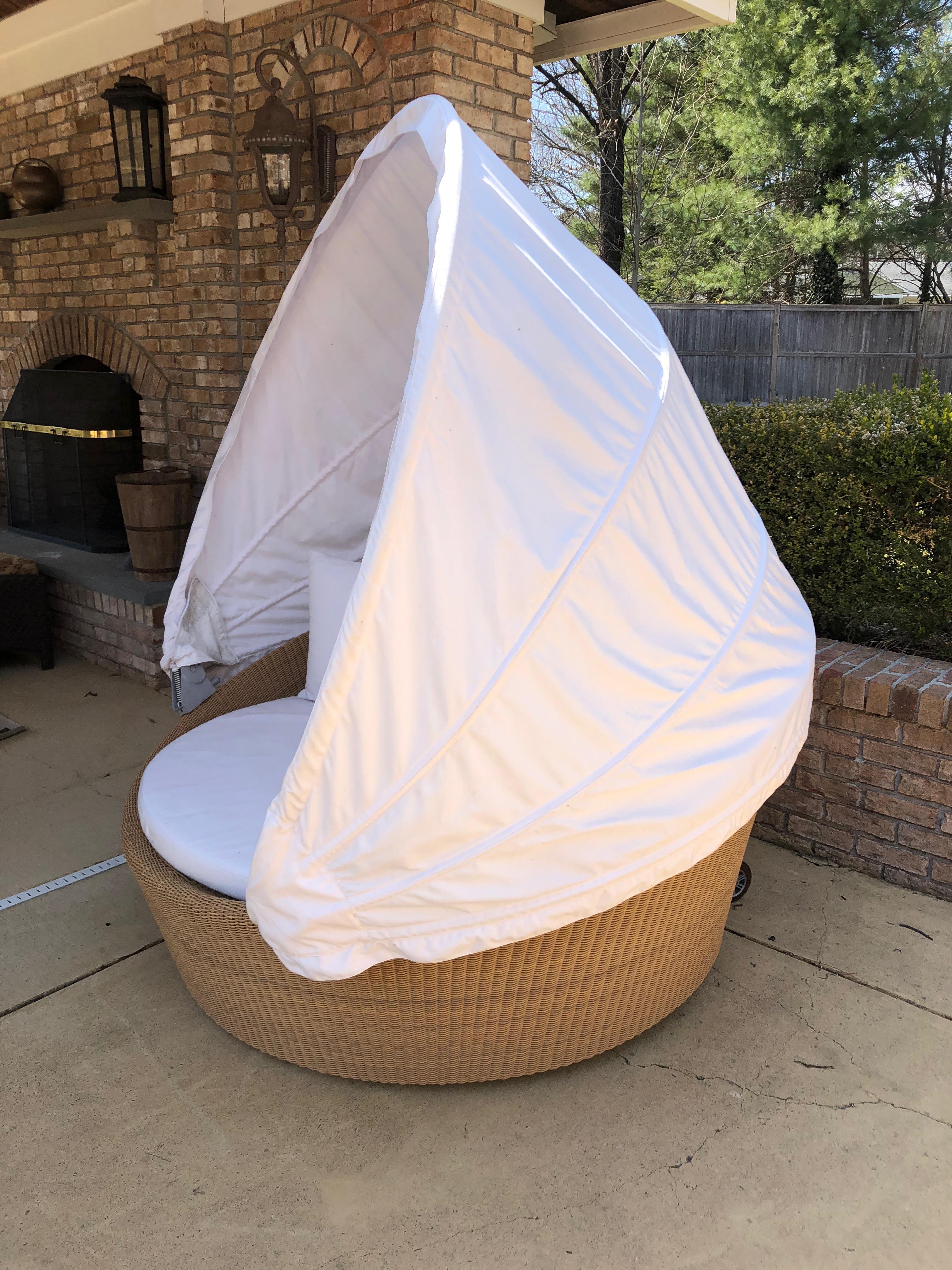 Iconic Dramatic Dedon Orbit Loveseat at 1stDibs dedon loveseat, dedon