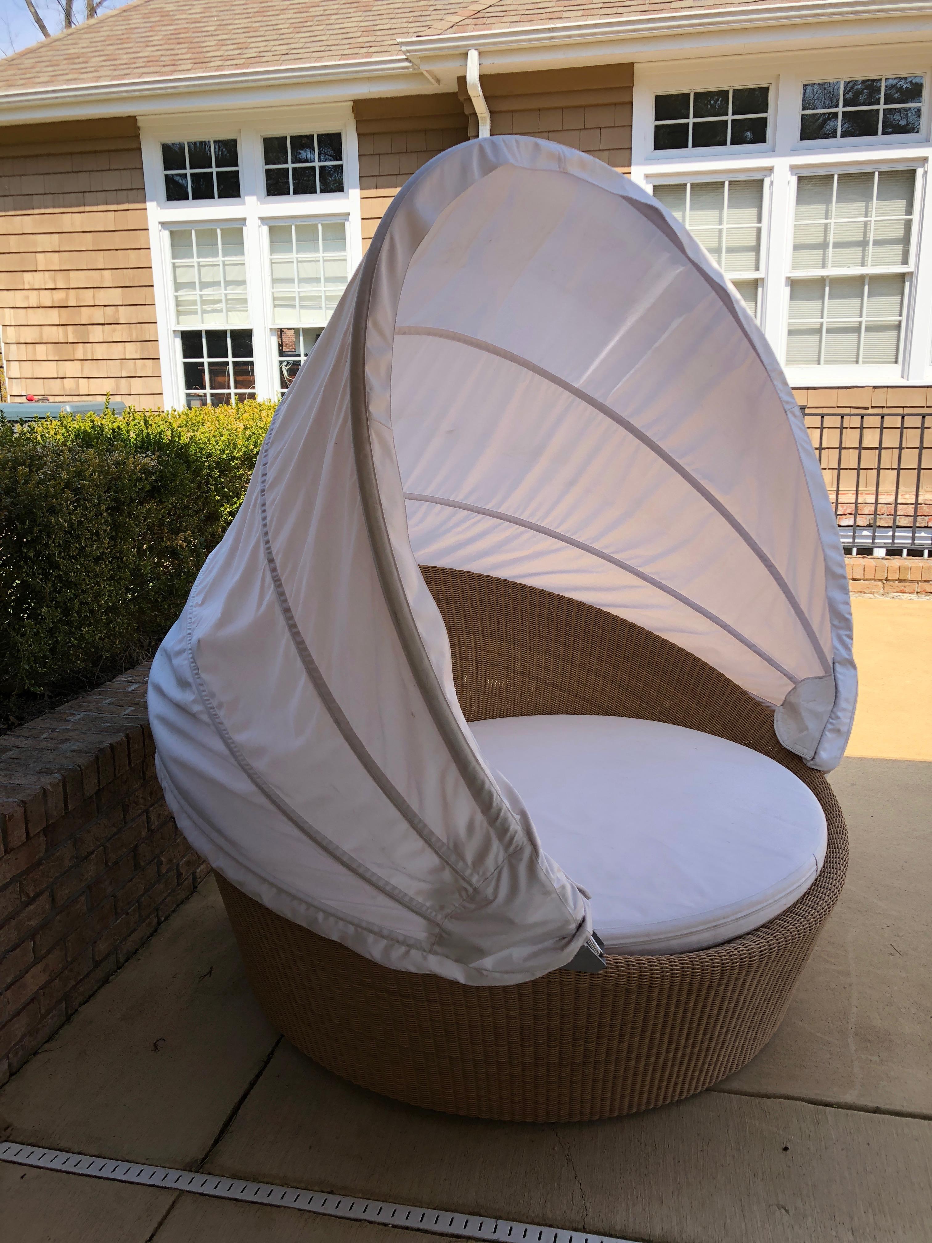 Iconic Dramatic Dedon Orbit Loveseat at 1stDibs dedon loveseat, dedon