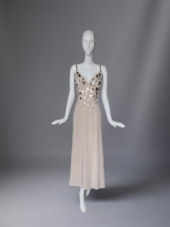 Iconic Thierry Mugler Couture Runway Gown FW 2001 Long Eevening Dress Red Carpet