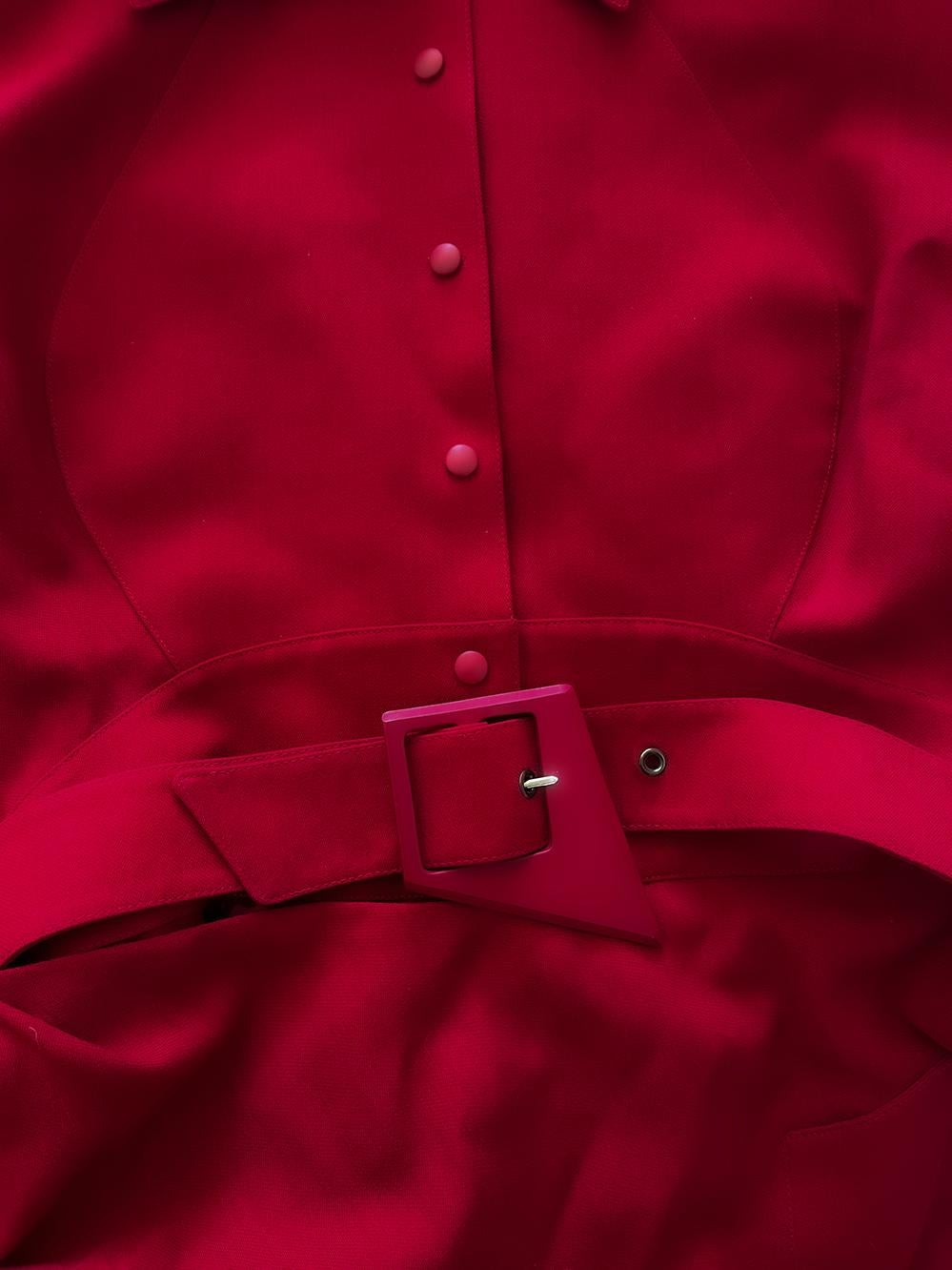 Iconic Thierry Mugler FW 1988 / 89 Les Infernales Red Dress In Good Condition For Sale In Berlin, BE