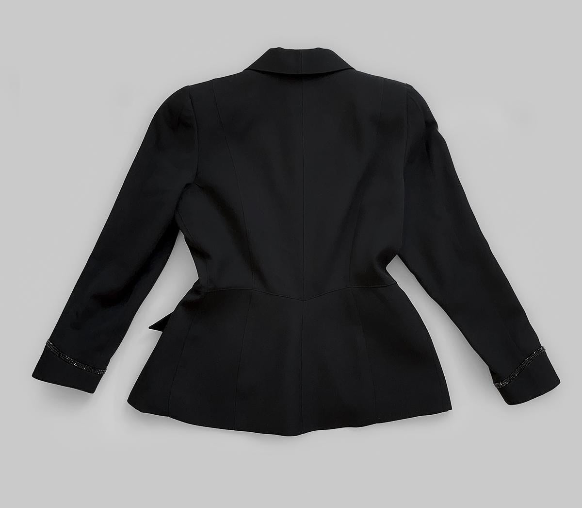 Thierry Mugler - Ensemble iconique veste en cristal Helmut Newton, collection automne-hiver 1998 en vente 9