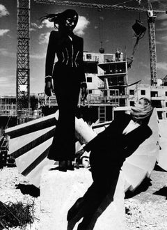 ICONIC Thierry Mugler FW 1998 Crystal Jacket Ensemble Famous Helmut Newton