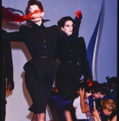 Iconic Thierry Mugler LES INFERNALES 1988/89 BLACK Sculptural Jacket