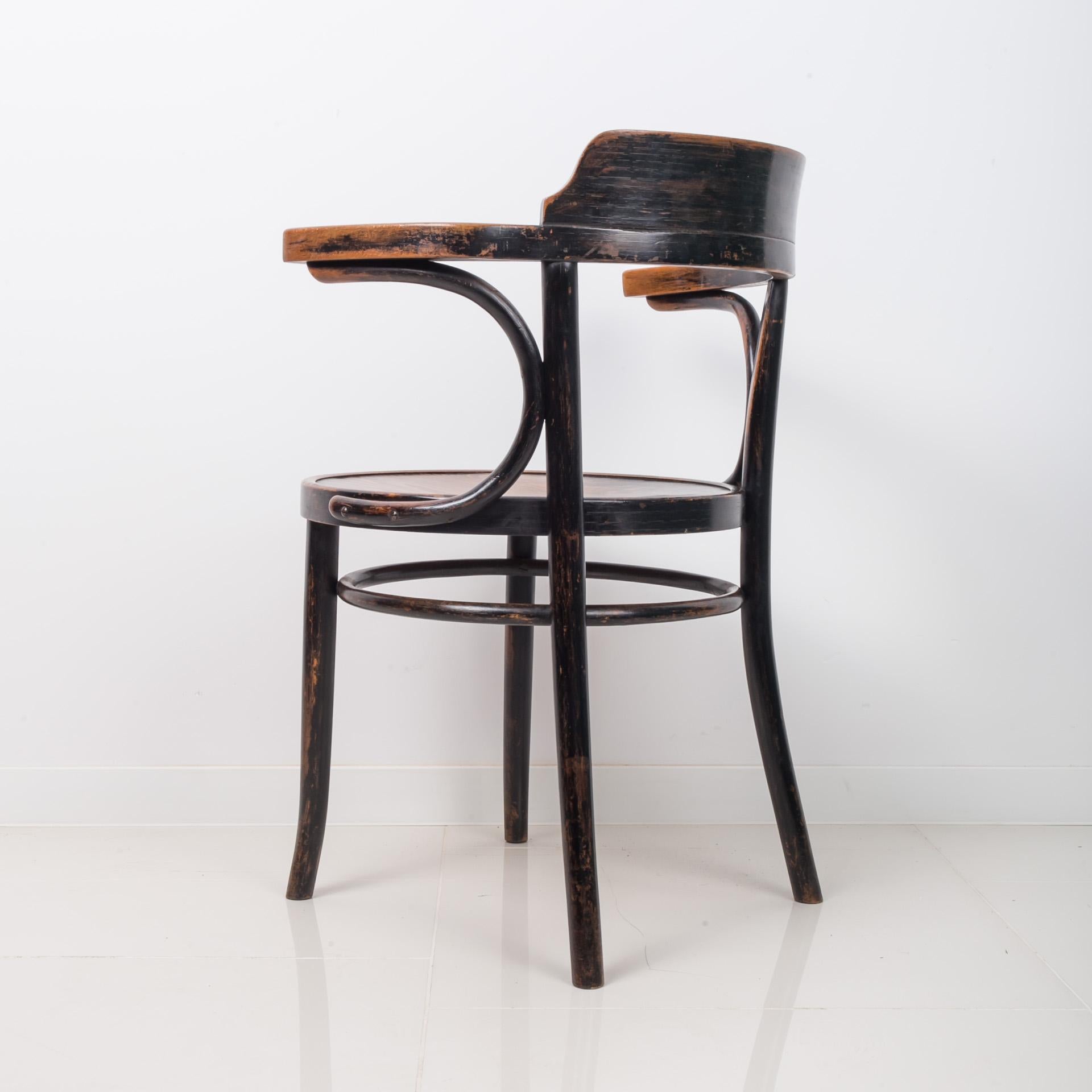 Early 20th Century Iconic Thonet Chair Designed by M. Thonet, Bentwood, 1920s