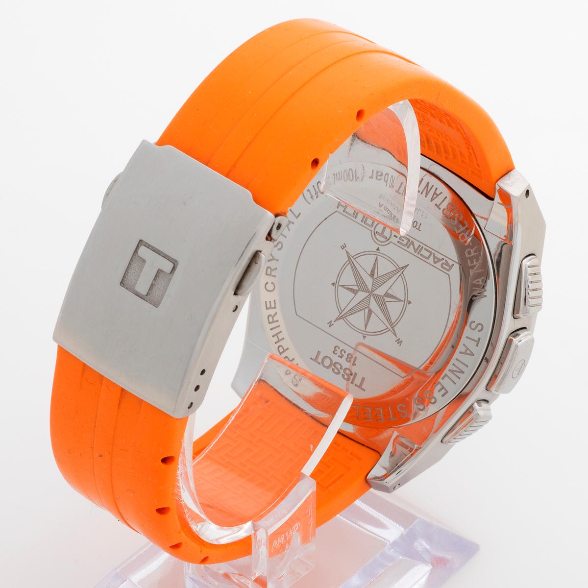 Iconic Tissot T Touch Racing Ref T002520A. Orange Dial. Discontinued. Yr 2010 In Excellent Condition In Canterbury, GB