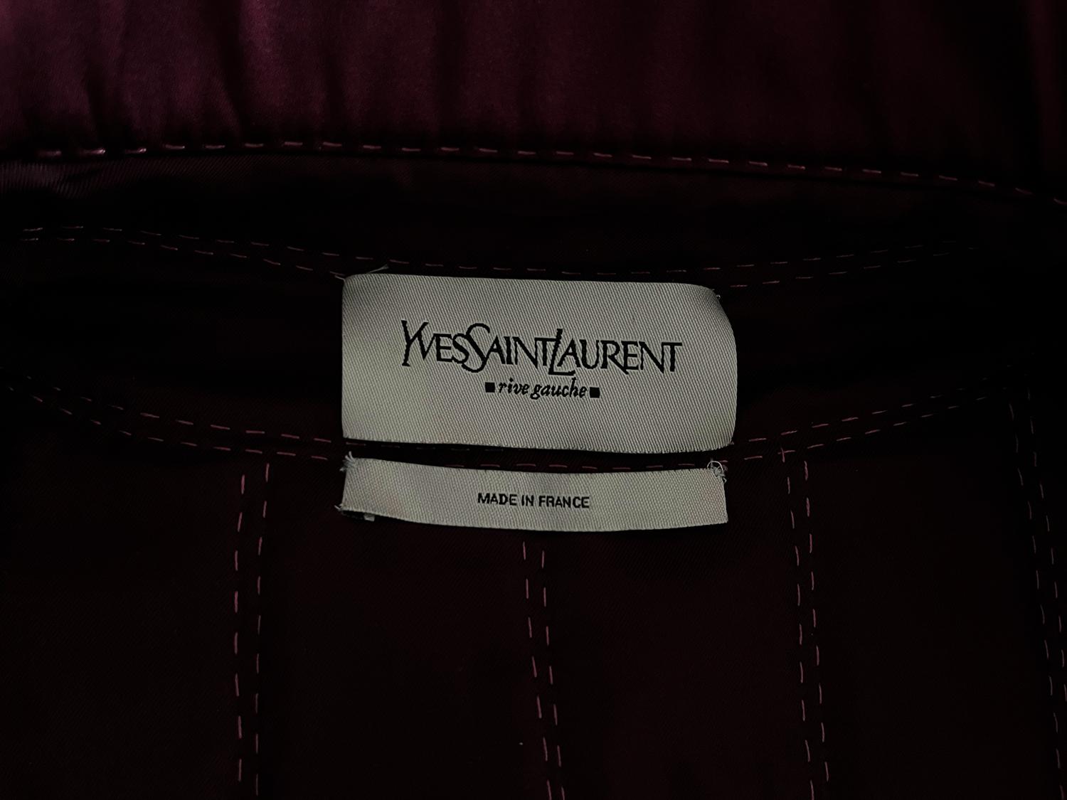 Iconic Tom Ford Yves Saint Laurent 2004 Silk Pagoda Jacket  YSL For Sale 3