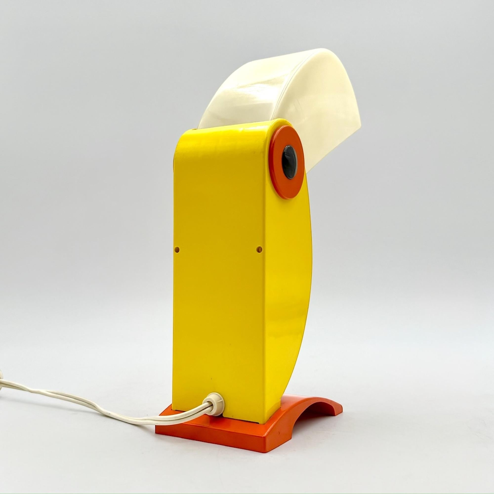 Iconic Toucan Lamp by Enea Ferrari - Vintage 70s Old Timer Lighting Masterpiece 2