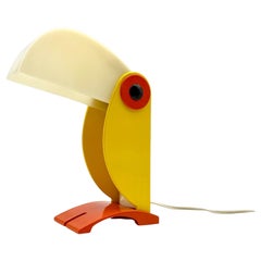 Iconic Toucan Lamp by Enea Ferrari - Vintage 70s Old Timer Lighting Masterpiece