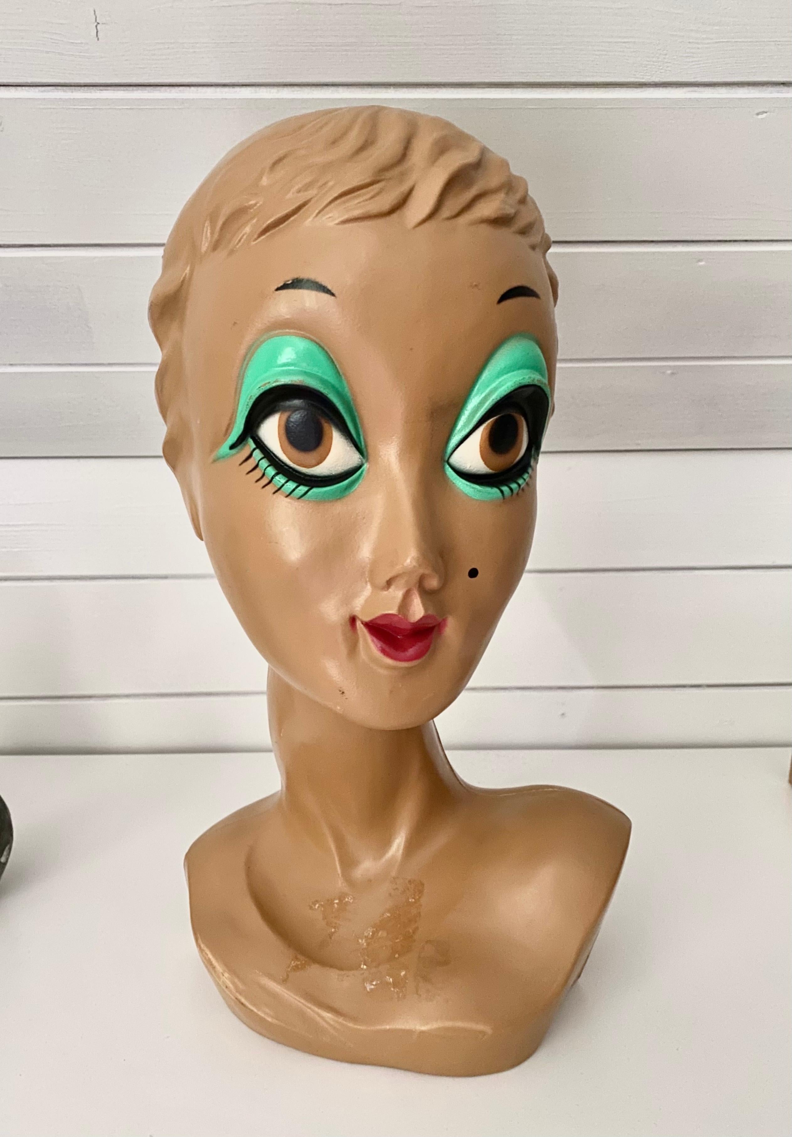 twiggy head mannequin