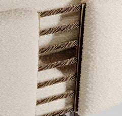 Iconic Upholstery and Steel " Artisan " Occasional Chair